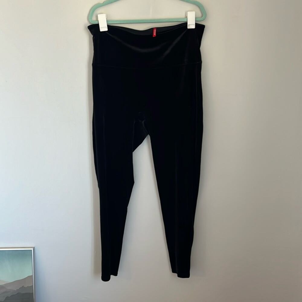 Spanx velvet leggings. Size XL